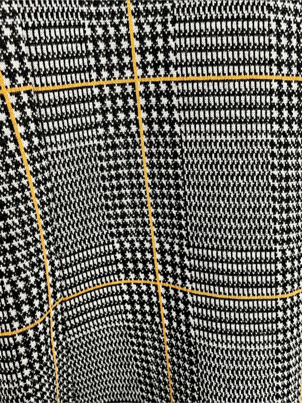 Tom Tailor Classic Houndstooth 1/2 Sleeve Funnel Neck Mini Dress EU 40/ US 8 - Picture 12 of 16